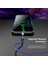 Uslıon Yeni Manyetik USB Kablosu Hızlı Şarj Mikro Tip C Cep Telefonu Kablosu iPhone Samsung 360 + 180 Derece Dönen Kablo Tel (Yurt Dışından) 4