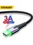 Essager USB Tip C Mikro Kablo Hızlı Şarj LED Tel Kordon Usbc Tip-C Kablo Xiaomi Redmi Için Not 8 7 Samsung Cep Android Telefon Ipad Usb-C Şarj Cihazı (Yurt Dışından) 1