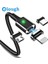Elough Manyetik Kablo 3A Hızlı Şarj Mikro USB Kablosu iPhone Xiaomi Samsung Qc 3.0 Hızlı Şarj Tipi C Veri Kablosu Tel Kablosu (Yurt Dışından) 4
