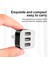 Bağlantı Noktalı Mini ve Taşınabilir USB Uzatma Adaptörü Yalnızca Sınırlı Şarj Olan Usb2.0 Bağlantı Noktası Ayırıcı Seyahat Şarj Cihazı Soketi (Yurt Dışından) 1