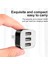 Bağlantı Noktalı Mini ve Taşınabilir USB Uzatma Adaptörü Yalnızca Sınırlı Şarj Olan Usb2.0 Bağlantı Noktası Ayırıcı Seyahat Şarj Cihazı Soketi (Yurt Dışından) 2