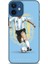 Apple iPhone 12 Mini Enjoy Futbolcular 18 Maradona Arjantin Parlak Kılıf 1