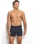 Erkek 3'lü Likralı Renkli Boxer 285 3