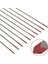 10 Adet Tungsten %2 Uçlu Tıg Kaynak Elektrodu 150MM / 6 Inç (Yurt Dışından) 4