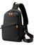 Erkek Göğüs Çantası Rahat Crossbody Çanta Çok Fonksiyonlu Omuz Çantası Spor Çantası (Yurt Dışından) 1