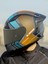 Rapıd 2 Race Extra Mat Gri-Neon Turuncu Kask 1