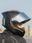 Rapıd 2 Race Extra Mat Gri-Neon Turuncu Kask 4