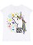Uzayda Unicorn Kız Çocuk T-Shirt Tayt Takım 5