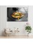 Altın Dudak Temperli Cam Duvar Tablosu 5