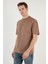 Pamuklu Relaxed Fit Sıfır Yaka T Shirt Erkek T Shirt 5902702 2
