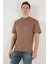 Pamuklu Relaxed Fit Sıfır Yaka T Shirt Erkek T Shirt 5902702 4