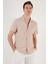 Pamuk Karışımlı Apaş Yaka Kısa Kollu Regular Fit Gömlek Erkek Gömlek CF24S115882 3