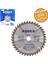 Ahşap Mdf Mobilya Tahta Sunta Dolap Kesme Testeresi Metal Elmas Testere 190 mm 40 Diş 1