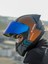 Rapıd 2 Race Extra Mat Gri-Neon Turuncu Kask 2