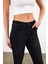 Kadın Gabriella Black Skinny Jean Pantolon (Lyocell) 3