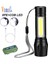 Vimite LED Mini El Feneri Parlak Taşınabilir USB Şarj Edilebilir Zoom Flaş Işıklı Fener Fener 3 Aydınlatma Modu Kamp Lambası (Yurt Dışından) 2