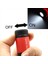 Adet Mini Anahtarlık Çanta Torch USB Şarj Edilebilir LED Işık El Feneri Lambası Su Geçirmez (Yurt Dışından) 4