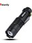 Mini El Feneri 2000 Lümen Cree Q5 LED Torch AA/14500 Ayarlanabilir Zoom Odak Torch Lambası Su Geçirmez Dış Mekan-Siyah (Yurt Dışından) 1