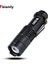 Mini El Feneri 2000 Lümen Cree Q5 LED Torch AA/14500 Ayarlanabilir Zoom Odak Torch Lambası Su Geçirmez Dış Mekan-Siyah (Yurt Dışından) 2