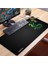 Ultragrand Siyah Neon Yeşili Anka Kuşu Dikişsiz Xxl Gaming Oyuncu Masaüstü Klavye Mouse Pad 40X90CM 3