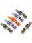 Aletsiz Korumalı Kristal Kafa Ftp RJ45 Cat 7/CAT6A/CAT8 Sonlandırma Fişi Cat7 Konektörü CAT6A Konnektörleri Modüler 22-26AWG (Yurt Dışından) 5