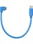 30CM USB 3.0 A Erkek Fişten Mikro B Erkeğe 10PIN 90 Derece Dik Açılı Kısa Kablo (Yurt Dışından) 4