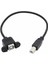 USB 2.0 Tip B Erkek - Dişi M/f Uzatma Veri Kablosu Yazıcı Için Panel Montajlı, Vida Delikli 0,3 M /1ft (Yurt Dışından) 3