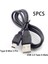 5 Adet Yüksek Hızlı USB 2.0 Mini USB 5-Pin Senkronizasyon Kablosu Veri Şarj Güç Uzatma Kablosu Konektörü Splitter Mp3 Mp4 W17 (Yurt Dışından) 1