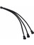 Adet 22AWG 30CM Anakart Dahili 3pin Dişi Soğutma Fanı Bağlantı Noktası 1 Ila 3 Paralel Bağlantı Ayırıcı Güç Kollu Kablo (Yurt Dışından) 5