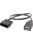 30CM Pc Dahili 5V 2-Pin Ide Molex'ten USB 2.0 Tip A Dişi Güç Adaptörü Kablosu Yüksek Kaliteli Plastik + Metal Noenname_null (Yurt Dışından) 4