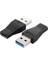 2019 Yüksek Hızlı USB 3.1 Tip C Dişi - USB 3.0 Erkek Bağlantı Noktası Adaptörü Usb-C - Usb3.0 Tip-A Konnektör Dönüştürücü / Siyah Renk (Yurt Dışından) 2