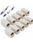 10 Adet RJ45 Cat 5e Ağ Kablosu Düz Ethernet Lan Çoğaltıcı Marangoz Konektörü (Yurt Dışından) 1