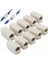 10 Adet RJ45 Cat 5e Ağ Kablosu Düz Ethernet Lan Çoğaltıcı Marangoz Konektörü (Yurt Dışından) 2