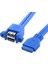 Çift Çift USB 3.0 A Dişi 2 Bağlantı Noktası USB 3.0 20PIN 20 Pin Dişi Anakart Montaj Ikizler Kablo Adaptörü Vida Deliği ile 50 cm (Yurt Dışından) 2