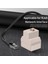 Kebidu Ayırıcı Adaptör P15 RJ45 Ayırıcı Adaptör 1 Ila 2 Çift Dişi Bağlantı Noktası Cat5/6 Lan Ethernet Soketi Ağ Bağlantıları (Yurt Dışından) 4