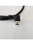 90 Derece Sağ Açı 5pin Mini B Erkek USB A Dişi Veri Kablosu Hattı Panel Montajı 50 cm (Yurt Dışından) 3