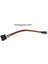 4-Pin Fdd Disket Erkek 15-Pin Sata Dişi Dönüştürücü Adaptör Güç Kablosu Kablosu 85WD (Yurt Dışından) 1