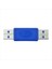 1 Adet USB 3.0 Tip A Erkek Tip A Erkek Fiş Konnektörü Adaptörü Usb3.0 Dönüştürücü Konnektör Adaptörü Am Am Mavi (Yurt Dışından) 1