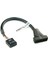 2 Adet Anakart Başlık Adaptör Kablosu Yüksek Kalite 1 Adet 19/20 Pin USB 3.0 Erkek 9 Pin USB 2.0 Dişi (Yurt Dışından) 1