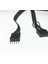 Hd Ses 13PIN Dişi 8pin Erkek Dönüştürücü Kablosu 22AWG Lenovo Anakart Bağlantısı Host Ön Panel Ses 20 cm (Yurt Dışından) 2