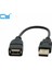 30 cm USB 2.0 A Erkek Kadın Uzatma Genişletici Kablo Bilgisayar ve Dizüstü Bilgisayar Için 0.3 M 1ft Kısa Kablo (Yurt Dışından) 1