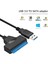 Aloyseed USB Sata 3 Kablo Sata USB 3.0 Adaptörüne Kadar 5 Gbps Desteği 2.5 Inç Harici SSD HDD Sabit Sürücü 22 Pin Sata Iıı (Yurt Dışından) 2