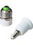 Adet Uzatın Taban LED Cfl Ampul Lamba Adaptörü Dönüştürücü Vida Soketi - E14 - E27 ve E27 - E14 (Yurt Dışından) 2