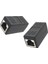 RJ45 Genişletici Dişi - Dişi RJ45 Internet Lan Konnektör Adaptörü Çoğaltıcı Korumalı Muhafaza RJ45 Ağ Lan Kablosu Dönüştürücü (Yurt Dışından) 2
