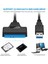 5 Gbps USB 3.0 Sata Kablosu Disk Harici Güç Kablosu Sabit Sürücü Adaptör Kablosu Fiş Adaptörü 2.5 Inç HDD SSD Sabit (Yurt Dışından) 5