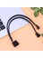 Güç Kablosu 27CM 12V 4pin 2-Port 3pin/4pin Soğutucu Soğutma Fanı Splitter Güç Kablosu Besleme Fişi Pc Fan Için (Yurt Dışından) 2