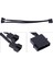 Güç Kablosu 27CM 12V 4pin 2-Port 3pin/4pin Soğutucu Soğutma Fanı Splitter Güç Kablosu Besleme Fişi Pc Fan Için (Yurt Dışından) 3