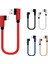 0.25M 90 Derece USB Veri Şarj Aleti Kablosu Akıllı Tablet Telefon Için Tip C Mikro USB Samsung Huawei Xiaomi Telefon Için Kısa Kablo Şarjı (Yurt Dışından) 1