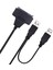 Tıshrıc USB 2.0 7 15 22PIN Molex Sata Adaptörü 2.5 SSD HDD Sabit Disk Harici Güç Dizüstü Optik Sürücü Kablosu Kılıf Dönüştürücü (Yurt Dışından) 1