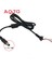 Dc 5.5x2.5mm/5.5*2.5mm Güç Kablosu Lenovo Toshiba Acer Dizüstü Bilgisayar Güç Adaptörü Kaynağı Şarj Cihazı Dc Jak Kablosu Kablosu Siyah (Yurt Dışından) 1
